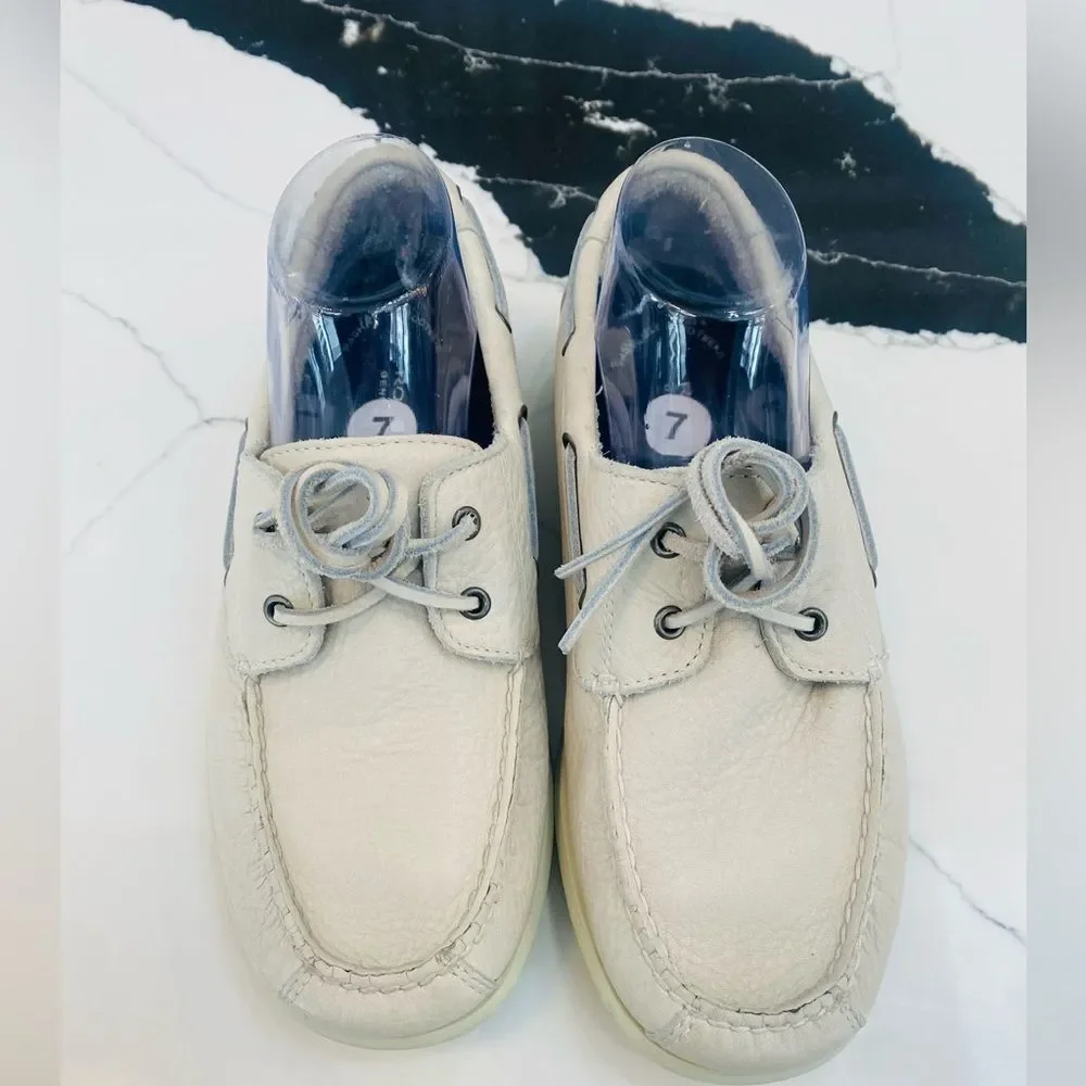 Rockport Cream Loafers